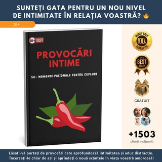 Cel mai vândut ghid pentru pasiune fără limite: 50 de aventuri de neuitat + BONUS 🔥