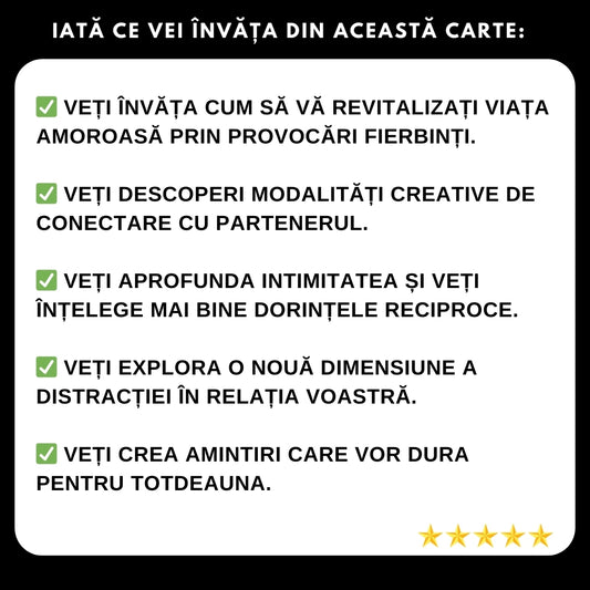 Cel mai vândut ghid pentru pasiune fără limite: 50 de aventuri de neuitat + BONUS 🔥